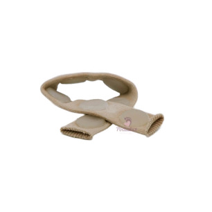 Tube with silicone pads