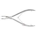 Pince à ongles incarnés pointe fine Cobra Steel 15cm - Bec 9mm