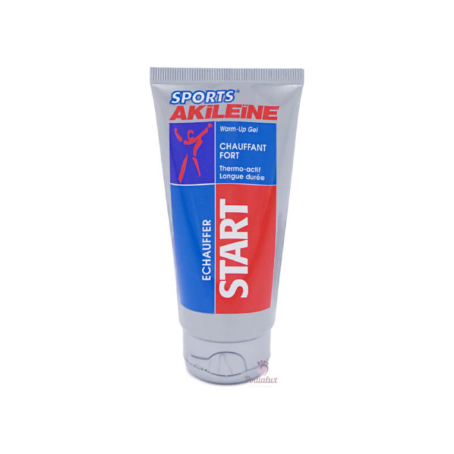 Crème Chauffante longue durée Start. Akileïne Sport. Tube 75ml