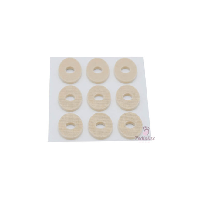 Latex nipple protectors for babies. Choice between round or oval. 9 pieces.