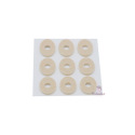 Small round or oval latex corn protectors 9 pieces