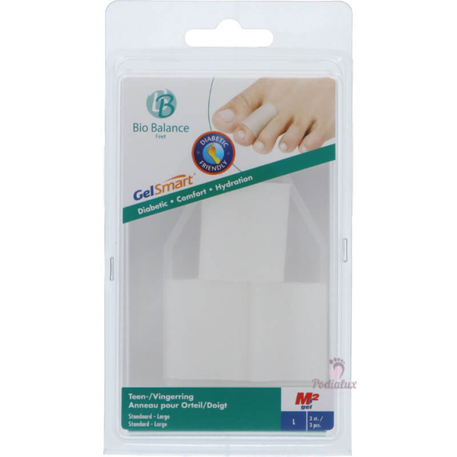 Anneau standard pour orteil/doigt GelSmart  3 pièces Anneau standard pour orteil/doigt GelSmart  3 pièces