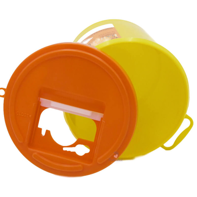 Grote lamellencontainer