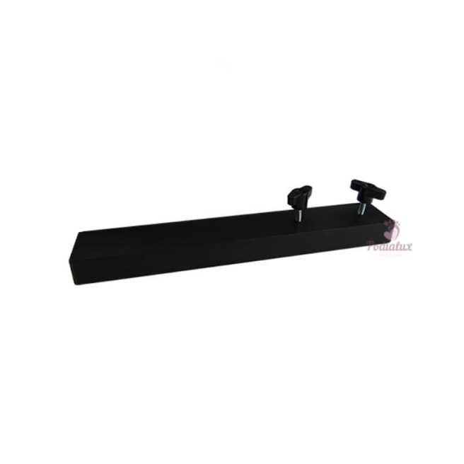 Steun voor loeplamp op beensteun.