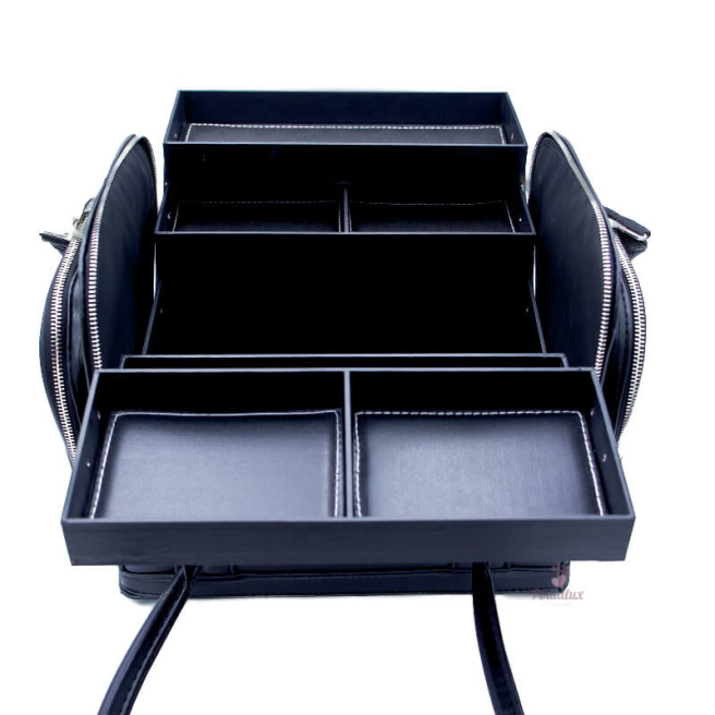 Multifunctionele tas met zijvakken. Cobra. Zwart.