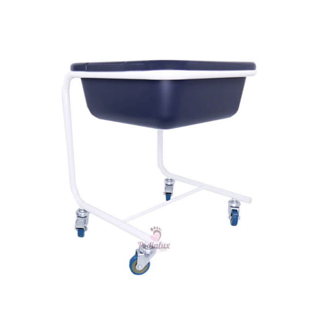 Foot bath on wheels. Foot bath on wheels.