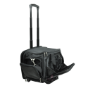 Medical Briefcase Rolling MedBag Black
