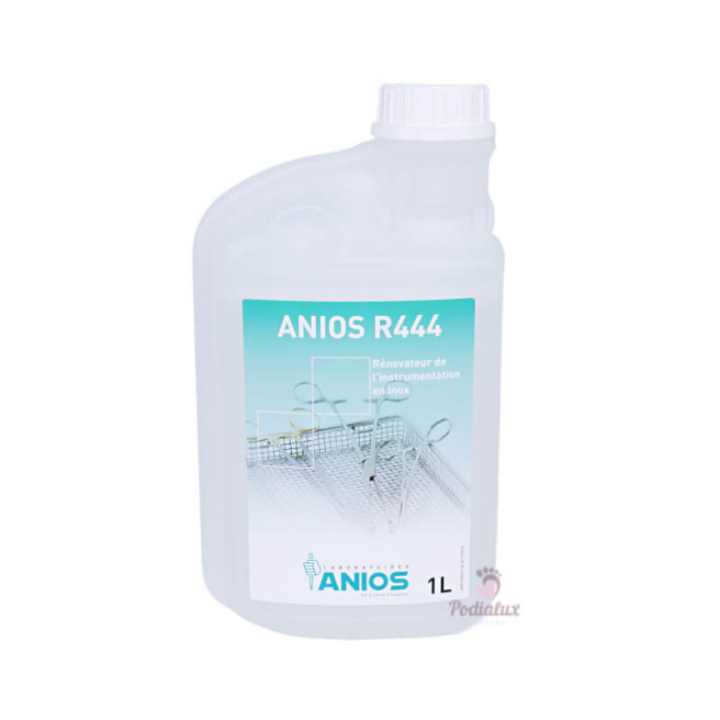 Rénovateur pour instruments en inox. Anios R444. Solution concentrée. 1L