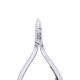 Cuticle nipper. Stainless steel. 10.5cm/3mm
