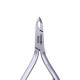 Nail nipper. Stainless steel. 12.5cm/3mm