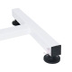 Non-foldable Zania White footrest