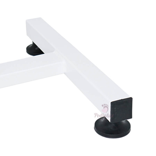 Non-foldable Zania White footrest