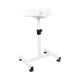 Non-foldable Zania White footrest