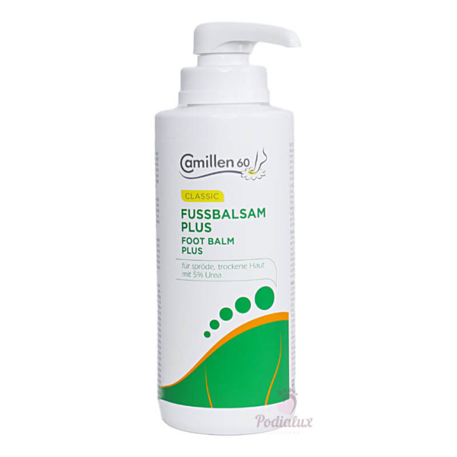 Balsem voor zeer droge huid. Foot Balm Plus. Camillen 60. Met 5% ureum.