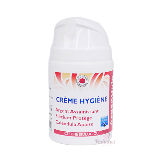 Crème hygiène antibactérienne. ArgenCide Vecteur Energy