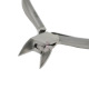 Nail clippers. Stainless steel. Tapered tips. 13.5 cm.