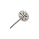 Disques abrasifs Podo 1mm/noir diamètre 20mm Boîte de 50 pièces