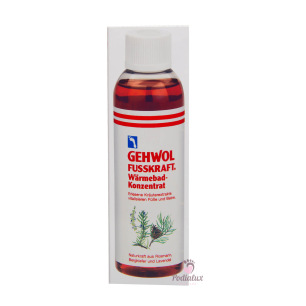 Voeten- en beenbad voor doorbloeding. Fusskraft warm bad. Gehwol. 150ml.