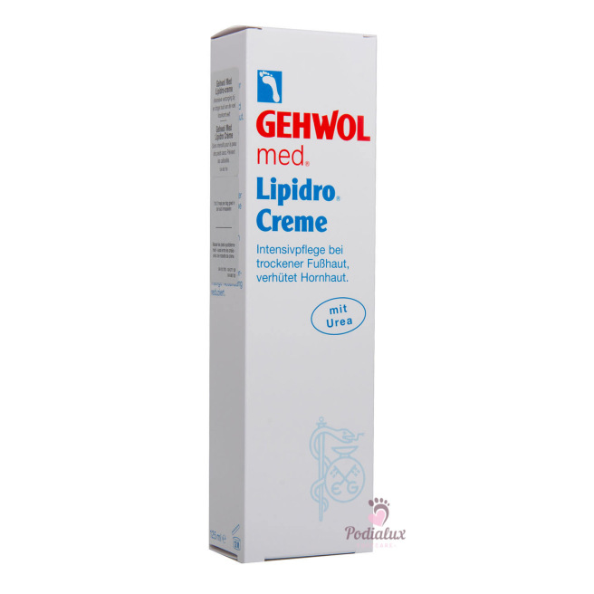 Cream for very dry skin. Lipidro-cream. Gehwol Med.