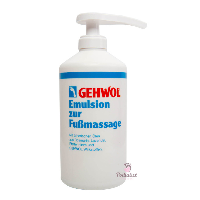 Emulsion pour massage des pieds. Gehwol. 500 ml.