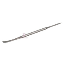 Spatule inox côté courbé et côté pointu PODITEC 16,5 cm Spatule inox côté courbé et côté pointu PODITEC 16,5 cm