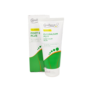 Baume pour peaux très sèches. Foot Balm Plus. Camillen 60. Avec 5% d'urée. Baume pour peaux très sèches. Foot Balm Plus. Camillen 60. Avec 5% d'urée.