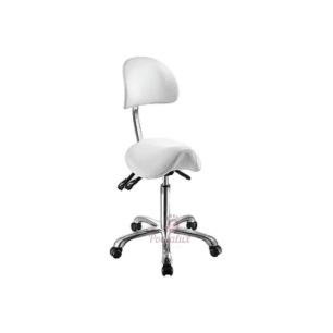 Tabouret " Idalgo". Blanc.