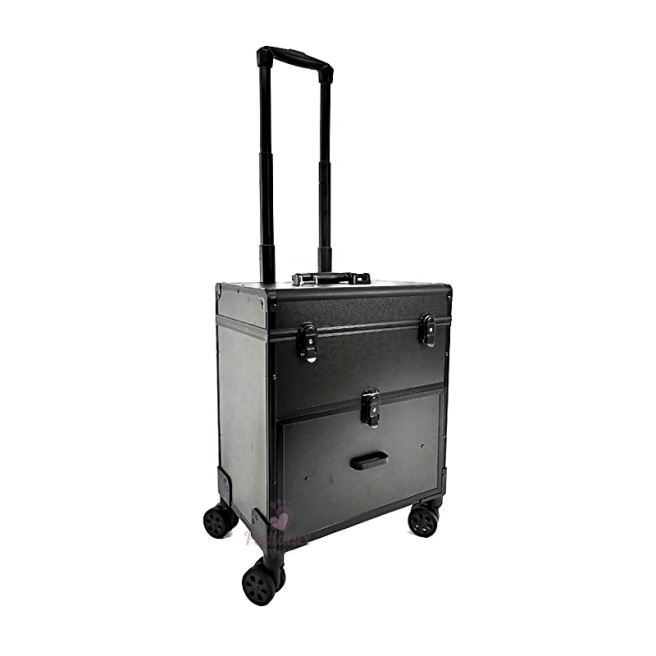 Trolley on wheels for pedicure or aesthetic equipment