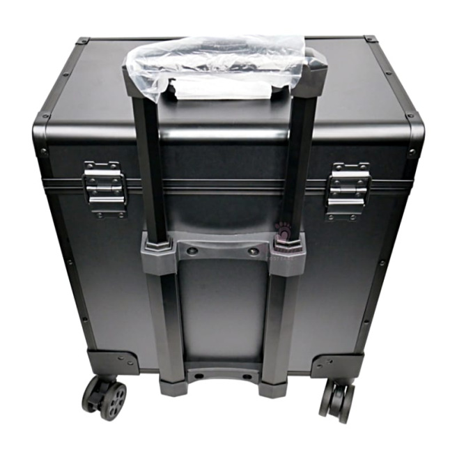 Trolley on wheels for pedicure or aesthetic equipment