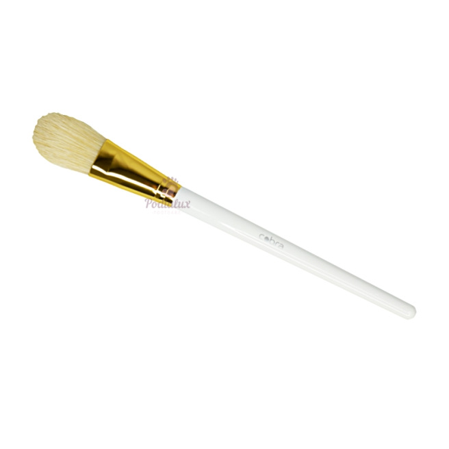Mask brush with transparent handle. Cobra