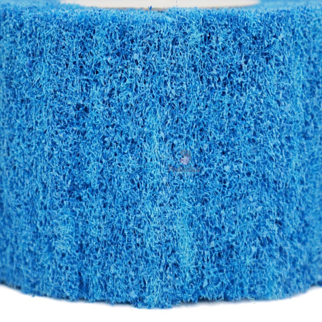 Roues à lamelles 80x50mm - axe 6mm - grain 180 Roues à lamelles 80x50mm - axe 6mm - grain 180