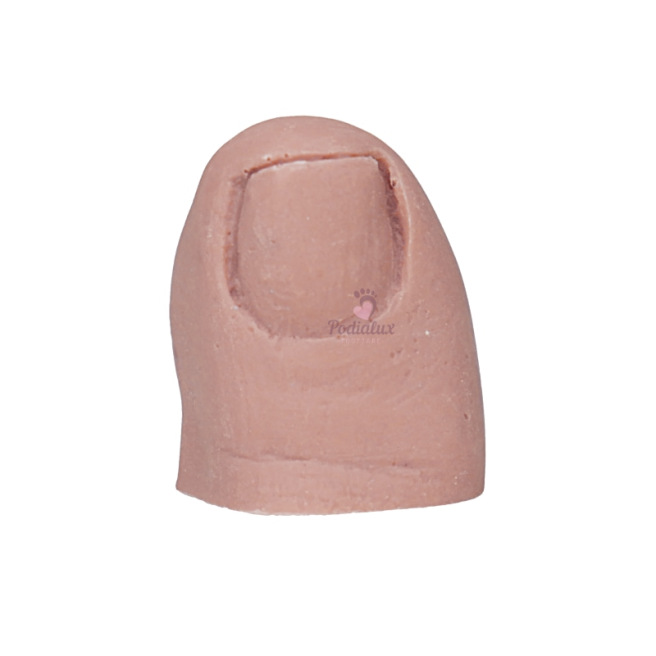 Presentation toe in resin Presentation toe in resin