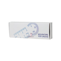 Transparent graduated ruler for nail Box of 10 pieces Transparent graduated ruler for nail Box of 10 pieces