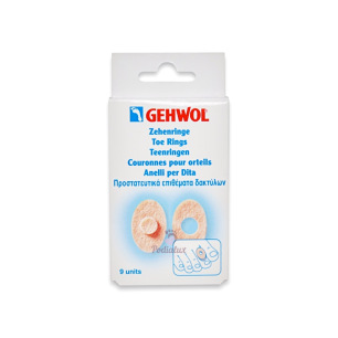 Beschermvilt Gewhol. Ovaal of rond. 9 stuks.