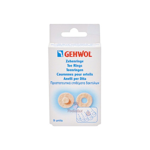 Beschermvilt Gewhol. Ovaal of rond. 9 stuks.