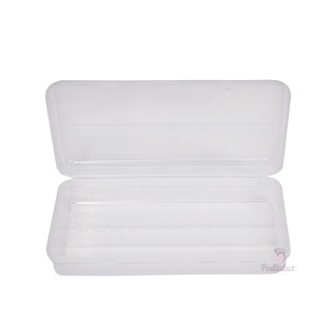 Flat storage box for strawberries. Without strawberries.