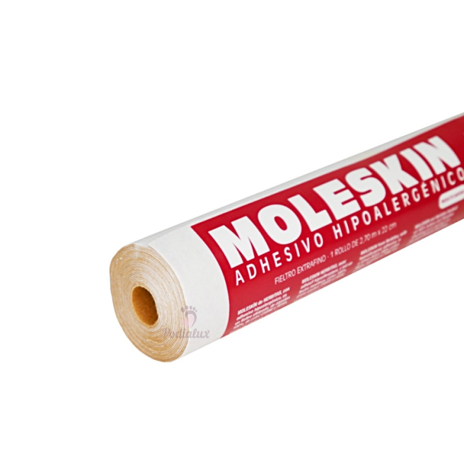 Feutre Moleskin Herbitas. Rouleau de 2,70mx22cm 100% coton Feutre Moleskin Herbitas. Rouleau de 2,70mx22cm 100% coton