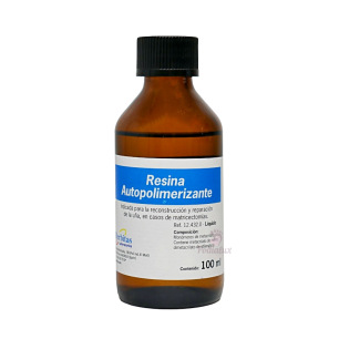 Zelfpolymeriserende hars Vloeistof Herbitas. 100ml