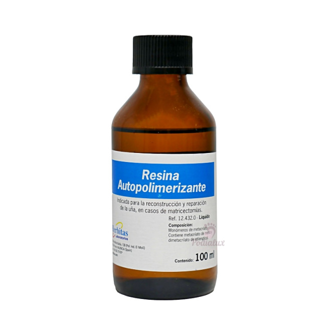 Résine auto-polymérisante Liquide Herbitas. 100ml