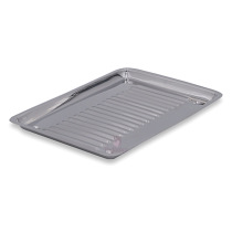 Plateau nervuré pour instruments Inox 30x21x1cm Plateau nervuré pour instruments Inox 30x21x1cm