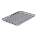 Plateau nervuré pour instruments Inox 30x21x1cm