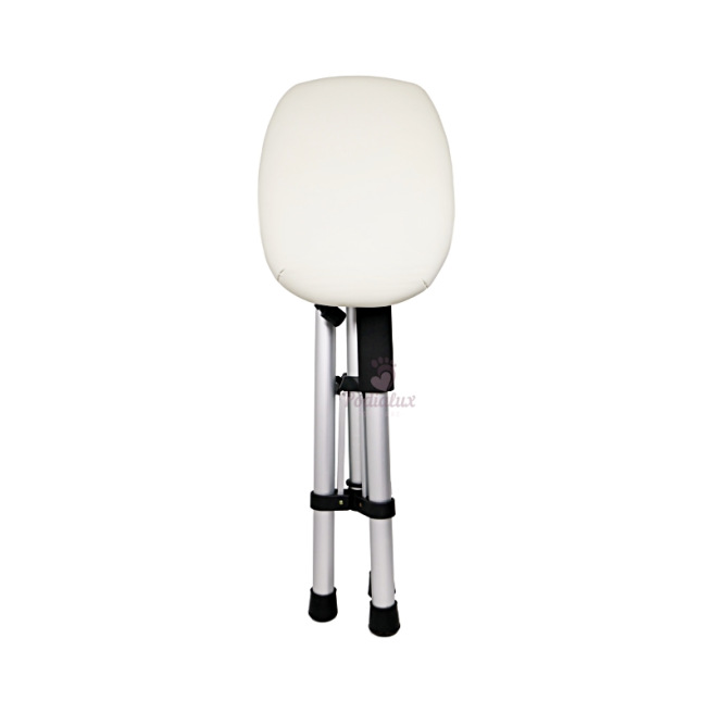 Wit voetenbankje Wit voetenbankje