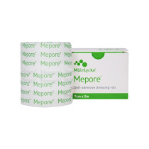 Zelfklevend verband op rol Mepore Mölnlycke 7cmx2m Zelfklevend verband op rol Mepore Mölnlycke 7cmx2m