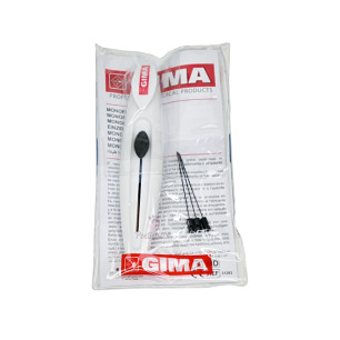 Inklapbare monofilament. Gima. Met 3 reservefilamenten.