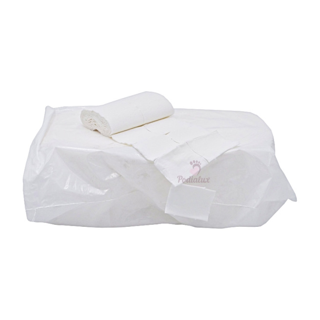 Katoen op rol. Voorgeperforeerd. 2x500 stuks.