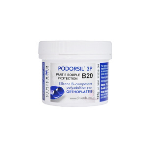 Silicone pour orthoplastie Podorsil 3P B20 Silicone pour orthoplastie Podorsil 3P B20