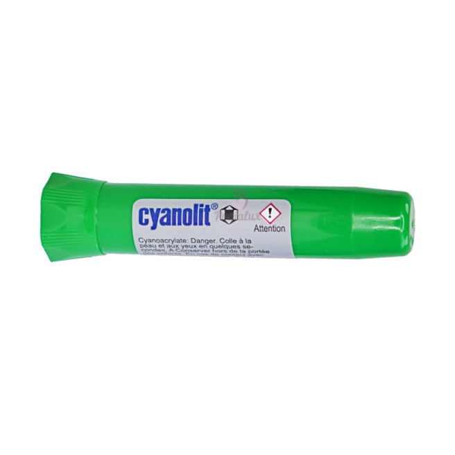 Colle Cyanolit pour pose de languette Tube de 2G