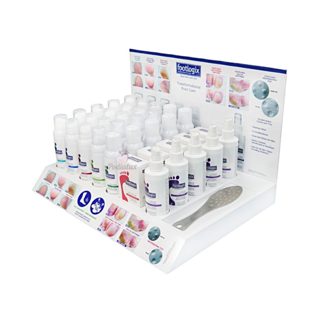 Présentoir Best-Sellers 40 produits  Footlogix Présentoir Best-Sellers 40 produits  Footlogix