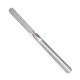 Stainless steel grater/file coarse/fine side. Length 17cm