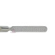 Stainless steel grater/file coarse/fine side. Length 17cm